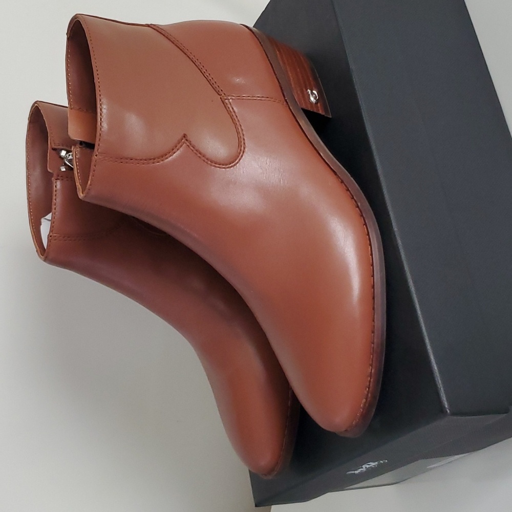 Coach Dannie Leather Ankle Bootie - Picture 5 of 16